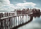 Pfahlbauten, Unteruhldingen - 6270  60 x 90 cm - Classic Print Matted